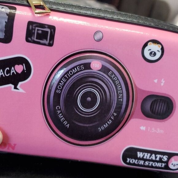 **Sale** Pink camera crossbody bag - Picture 7 of 8